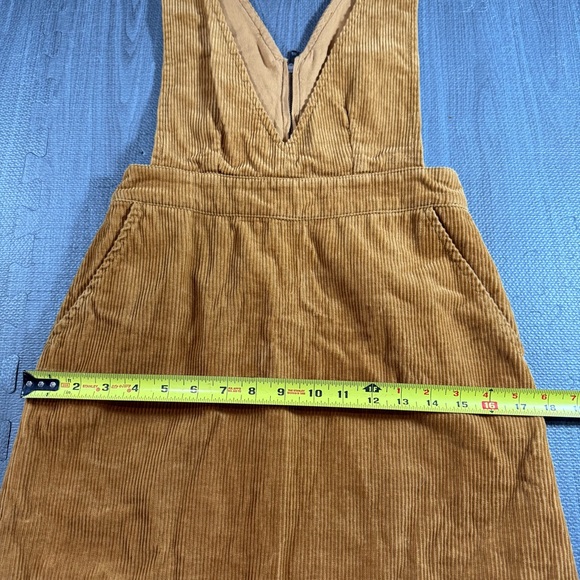 Frank & Oak Pinafore Corduroy Dress 100% cotton XS - Picture 9 of 10
